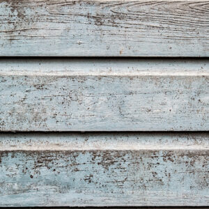 old and faded residential siding
