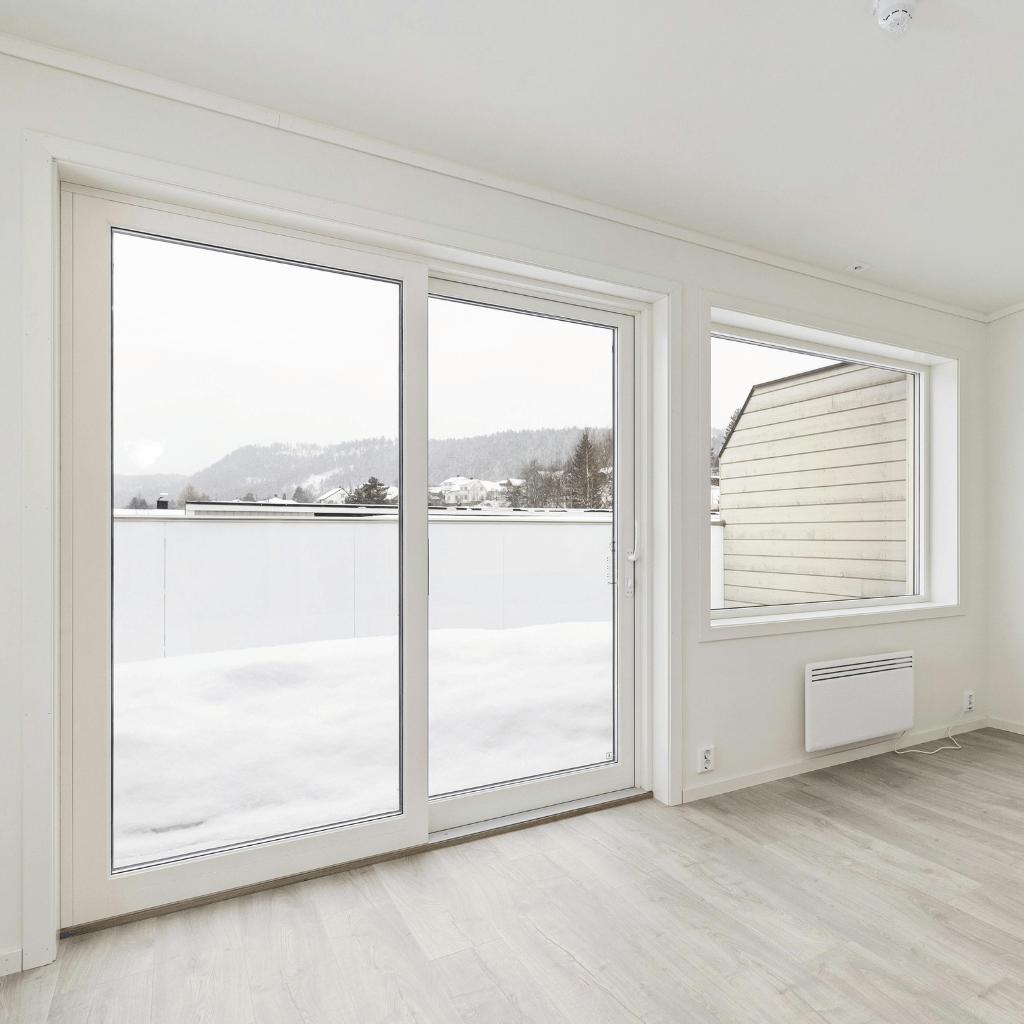 Secure Sliding Glass Door In Minnesota Home