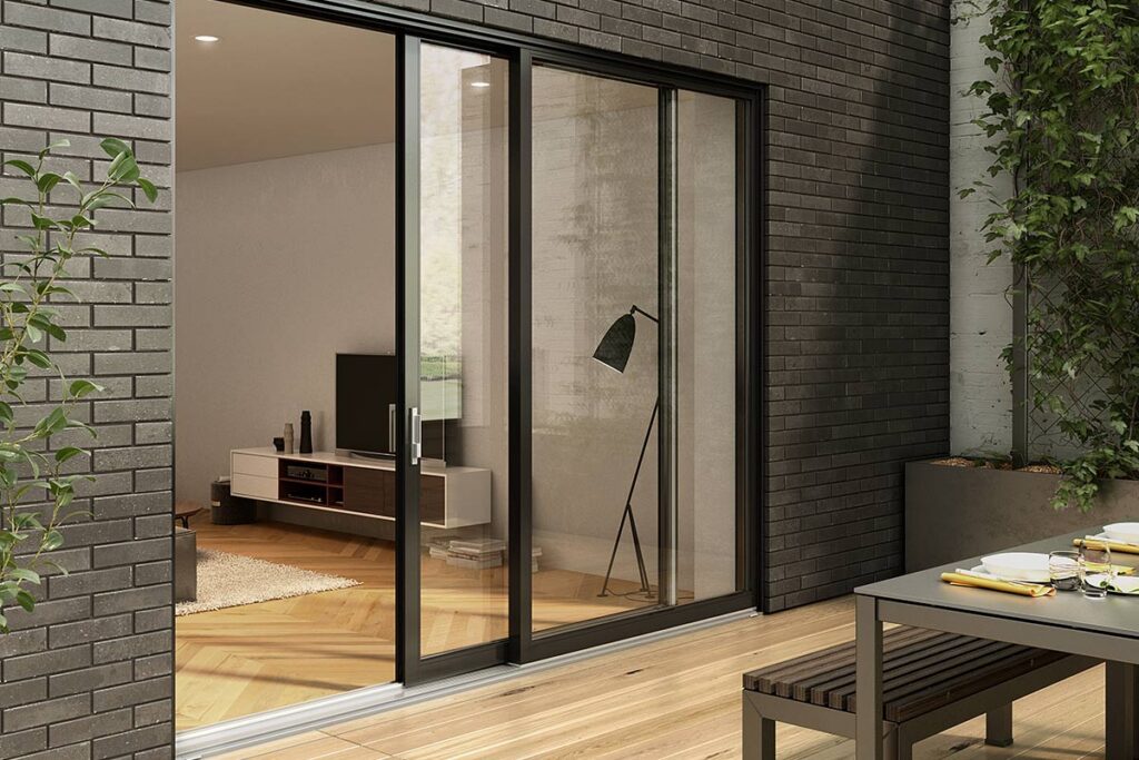 sliding glass door