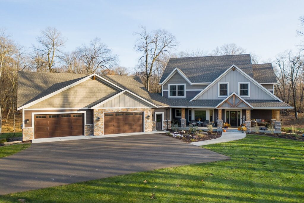 Grey EDCO Steel Siding On Home